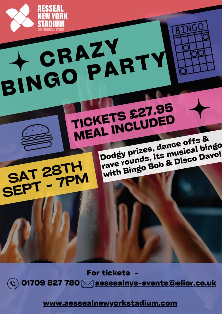 Crazy bingo party
